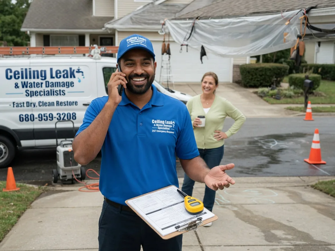 Ceiling Leak Cleanup Bedford, MA FAQs